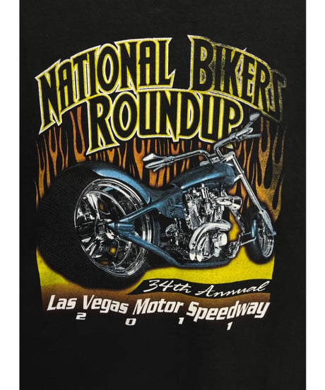 National Bikers Roundup Las Vegas　L　US古着