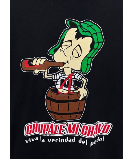 El Chavo　Tシャツ　XL　黒　USA古着