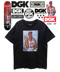 DGK SKATEBOARDS　Tシャツ　M　黒　USA古着