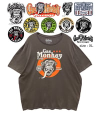 Gas Monkey Garage　Tシャツ　XL　茶色　USA古着