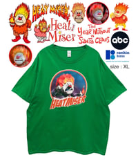 Heat Miser　Tシャツ　XL　緑　USA古着