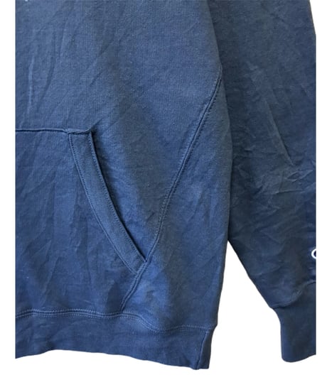 Champion　パーカー　L　青系　FRA古着