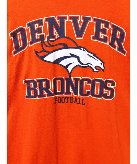 NFL　Denver Broncos　Tシャツ　2XL　オレンジ　USA古着