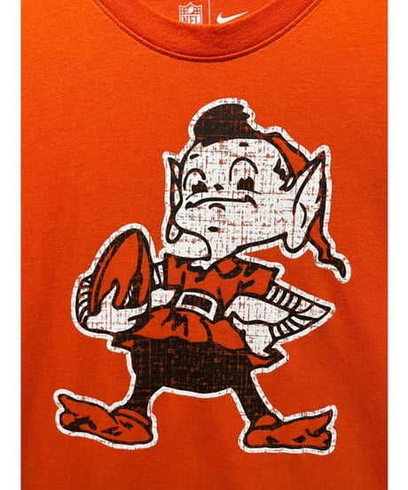 NFL　 Browns　Brownie the Elf　L　オレンジ　USA古着