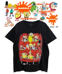 nickelodeon　Tシャツ　M　黒　USＡ古着