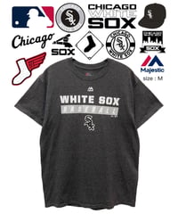 MLB　Chicago White Sox　Tシャツ　M　グレー　USA古着