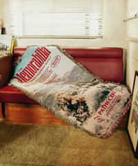 Memorabilia Woven Throw Blanket
