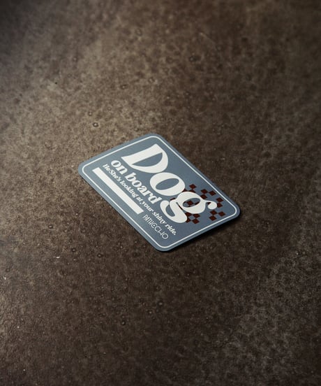 Dog on board Car Magnet