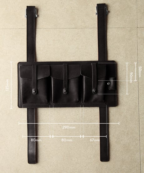 Driver's Bandolier Black