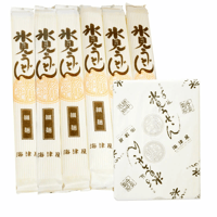 海津屋 氷見うどん 細めん【6本】