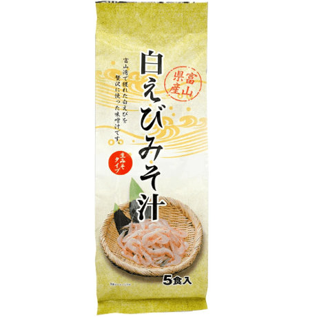 白えび味噌汁【生みそタイプ／5食入】