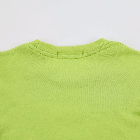 00’s Twisty / ツイスティ プリント半袖Tシャツ FREEサイズ イエローグリーン（ジャンク商品）