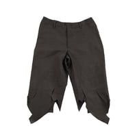 Peace Now ピースナウ 00’s 変形ハーフパンツ ゴシック Y2K ブラック（ジャンク商品）