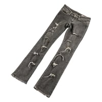 KILIWATCH キリウォッチ クラッシュ5ポケットブラックデニム 1サイズ ブラック（ジャンク商品）