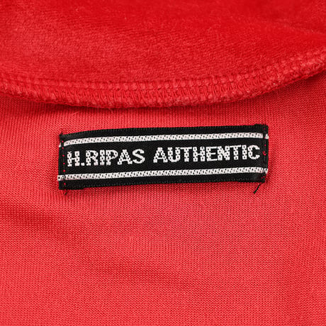 00’s H.RIPAS AUTHENTIC 別珍長袖タートルネックカットソー Mサイズ レッド（ジャンク商品）