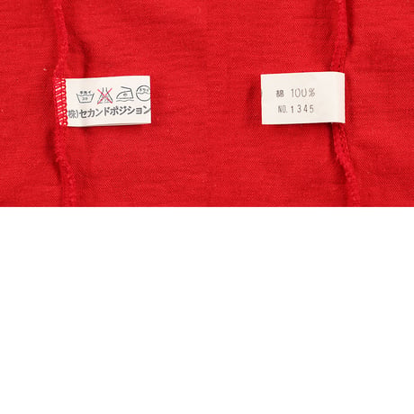 00’s STONE ANGEL ストーンエンジェル パンクファッションファスナー長袖Tシャツ  フリーサイズ ホワイト（ジャンク商品）