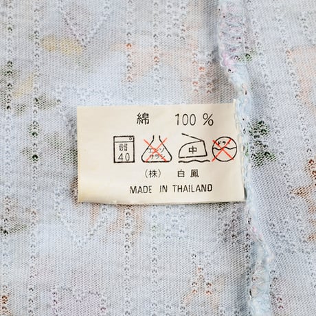 00’s SWIMMER スイマー キャラクタープリントTシャツ FREEサイズ サックスブルーベース（ジャンク商品）