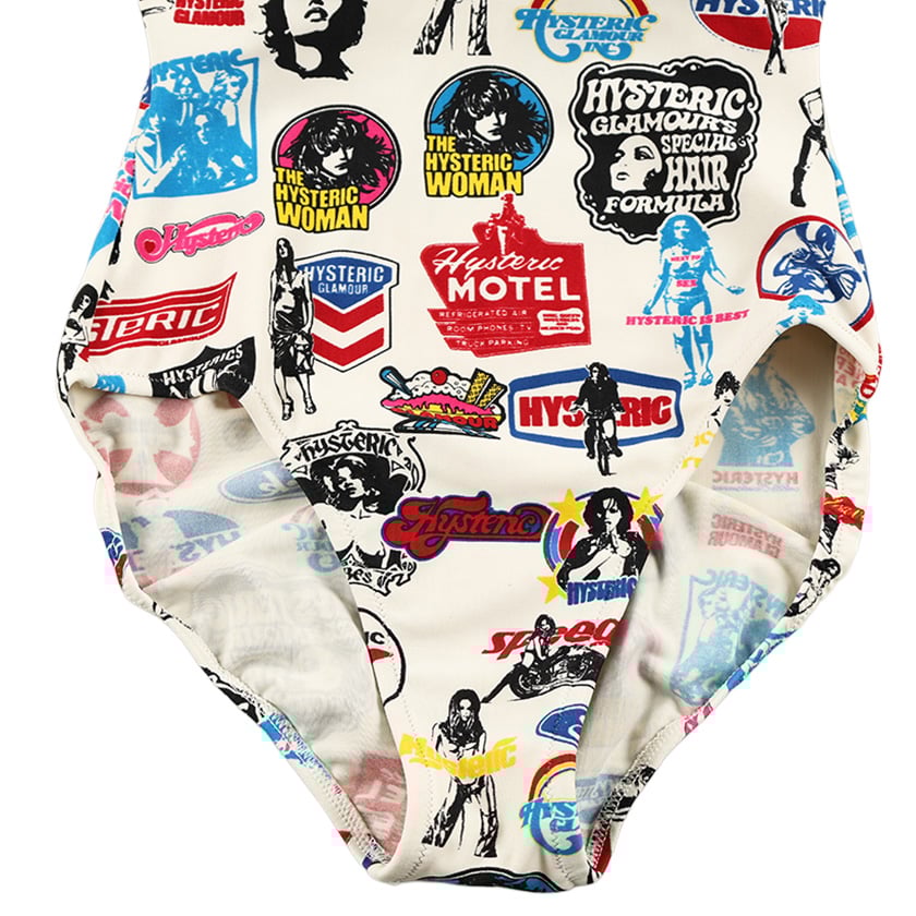 00's HYSTERIC GLAMOUR ヒステリックグラマー 総柄プリントワンピース