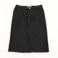 00’s Fibre Y ファイバーワイ 5ポケットタイトスカート フリーサイズ ブラック（ジャンク商品）