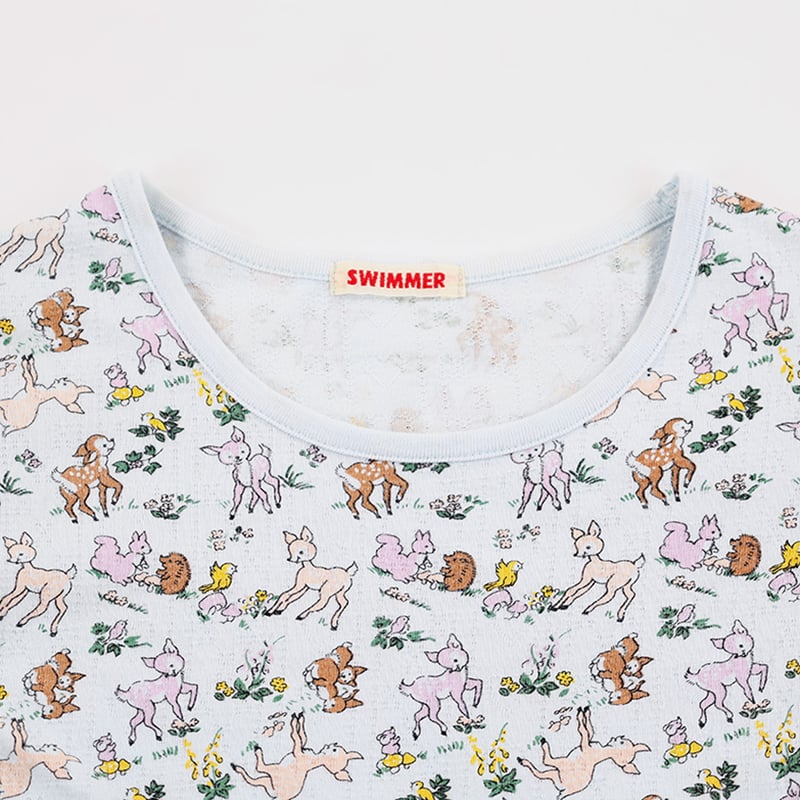 00's SWIMMER スイマー キャラクタープリントTシャツ FREEサイズ