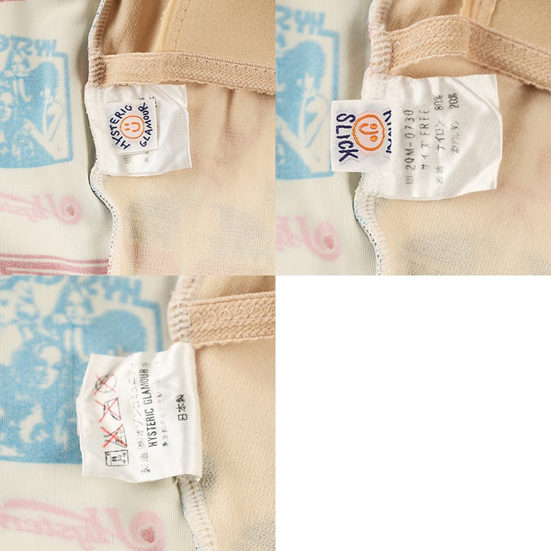 00's HYSTERIC GLAMOUR ヒステリックグラマー 総柄プリントワンピース