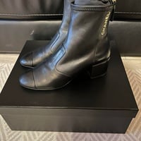 CHANEL シャネル ショートブーツ