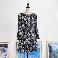 CHANEL  シャネル　ジャガード ツイードジャケット コート