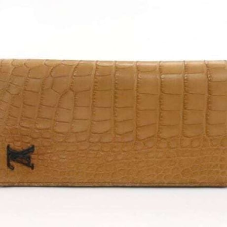 【激レア】LOUISVUITTON★入手困難★アリゲーター折り畳み財布 激レア】LOUISVUITTON☆入手困難☆アリゲーター折り畳み財布