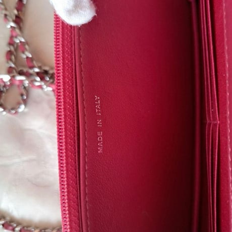 CHANEL  シャネル カメリア ココマーク チェーンウォレット