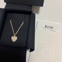 CHANEL  シャネル　ハート ネックレス