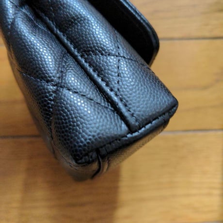 CHANEL  シャネル　ココハンドル　ミニミニ　キャビアスキン