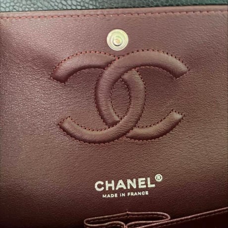 CHANEL シャネル マトラッセ フラップハンドバッグ キャビアスキン 25