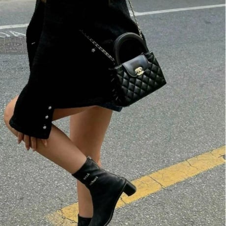CHANEL  シャネル 24P ケリーバッグ ナノ ショッピングバッグ