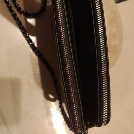 CHANEL シャネル チェーンウォレット バッグ ブラック