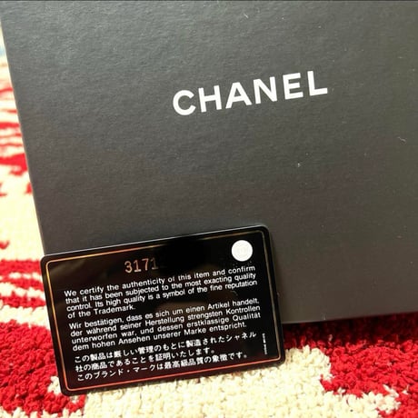 CHANEL  シャネル　ラムスキン ピンク ミニポーチ