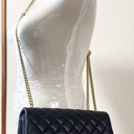 CHANEL  シャネル　マトラッセ　チェーンバッグ　ショルダー　23センチ