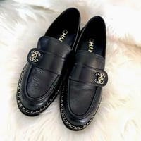 CHANEL  シャネル ターンロック ローファー