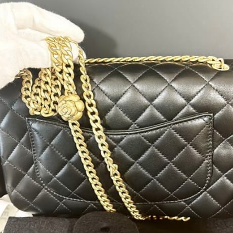 CHANEL  シャネル　マトラッセ　チェーンバッグ　ショルダー　23センチ