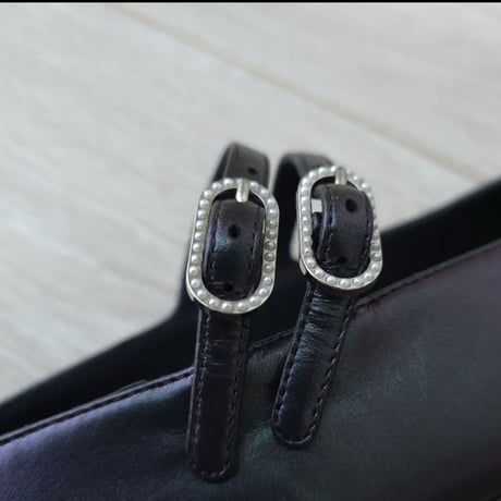 CHANEL  シャネル　メリージェーン　ダブルストラップ　フラット　シューズ