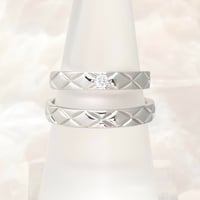 CHANEL シャネル マトラッセ ペアリング 結婚指輪 マリッジリング Pt950
