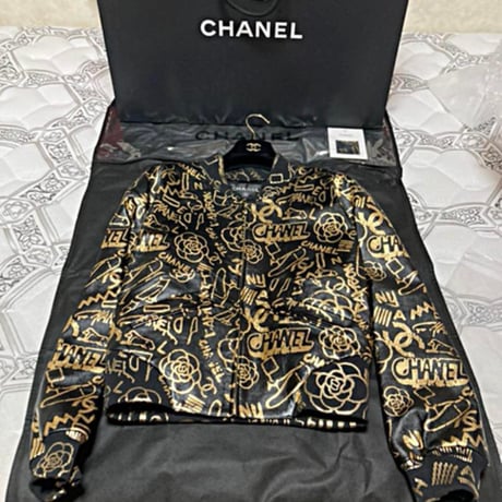CHANEL シャネル ジャケット メティエダールコレクション ラムレザー