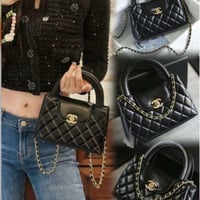 CHANEL  シャネル 24P ケリーバッグ ナノ ショッピングバッグ