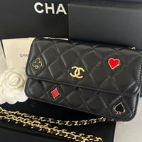 CHANEL シャネル ツイードリボン付 シャネル ショルダーバッグ