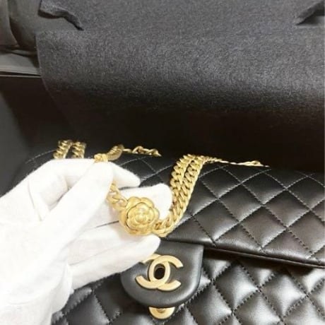 CHANEL  シャネル　マトラッセ　チェーンバッグ　ショルダー　23センチ