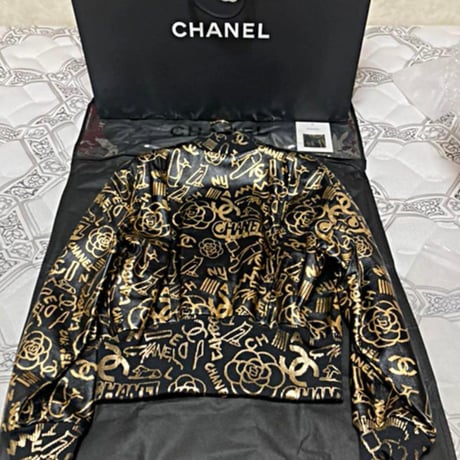 CHANEL シャネル ジャケット メティエダールコレクション ラムレザー