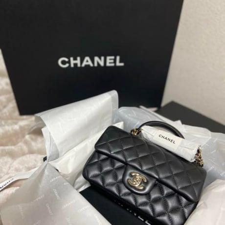 CHANEL シャネル トップハンドル フラップバッグ ミニマトラッセ