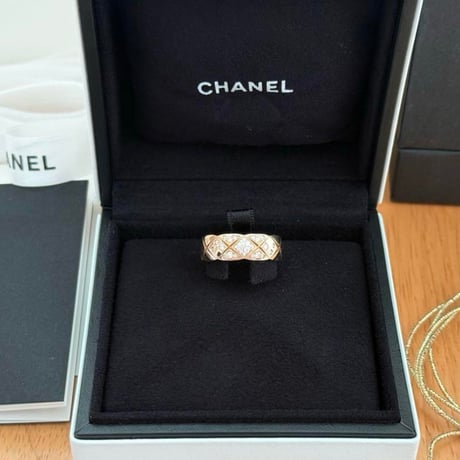 CHANEL  シャネル　ココクラッシュ ミディアム ダイヤモンドリング 53