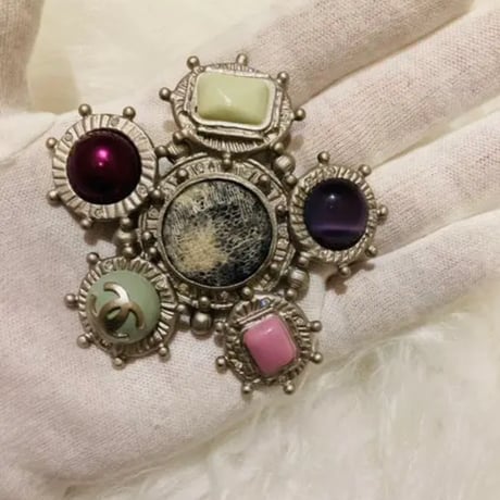 CHANEL  シャネル  グリポア ココマーク ブローチ