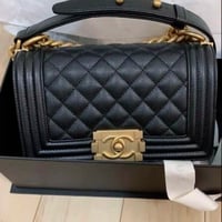 CHANEL シャネル ボーイシャネ ルスモールバッグ キャビア