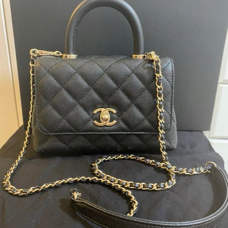 CHANEL シャネル ココハンドル xxs 19 黒